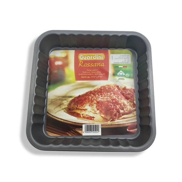 Guardini Bakeware Red Rossana Square Lasagna, LB54524, 24cm - Cupindy