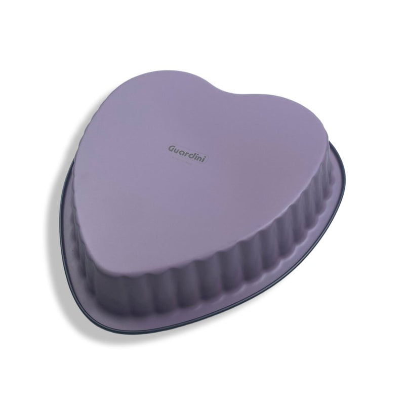 Guardini Bakeware Rose Bon Ton Heart Shaped Cake Tin, LB70800BT1, 25cm - Cupindy