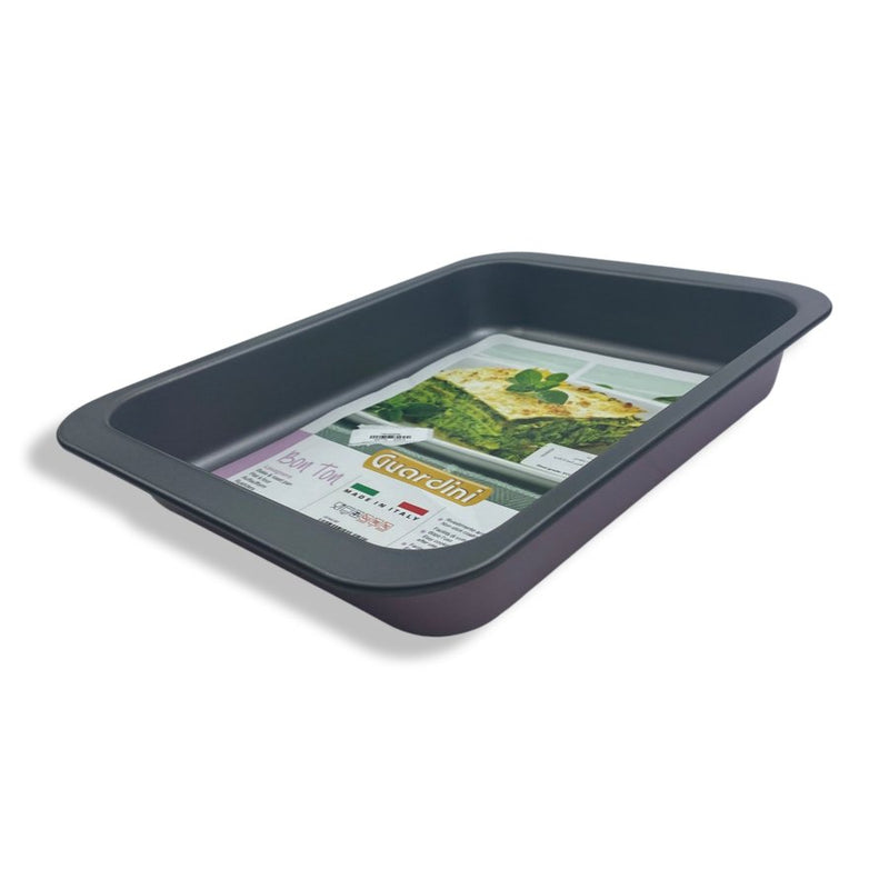 Guardini Bakeware Rose Bon Ton Rectangular Cake Tin, LB74022BT, 28cm - Cupindy