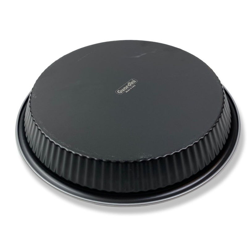 Guardini Bakeware Silver Elegance Flan Tin, LB71028SE, 28 cm - Cupindy