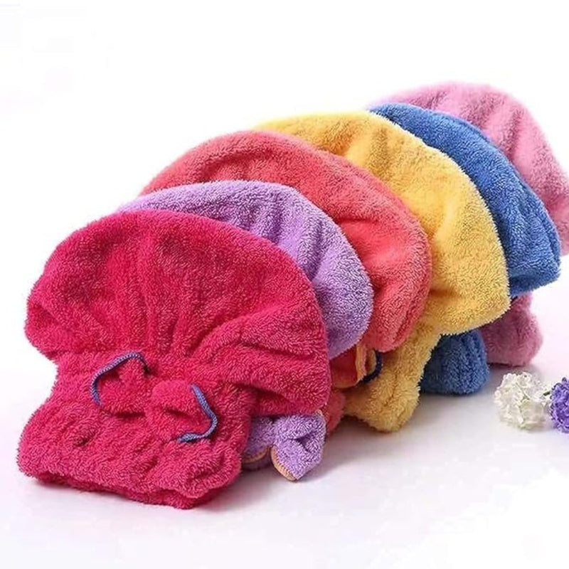 Hair Towel Wrap Absorbent Towel Hair-Drying - Multi Colors - Cupindy