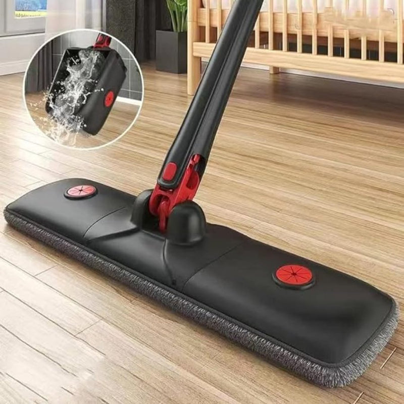Hand-Free Wash Self Wringing Flat Mop, 360 Degree - Cupindy