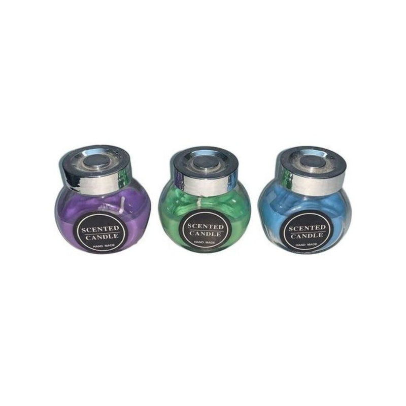 Handmade Scented Wax Jars - Multi colors - 1 Piece - Cupindy