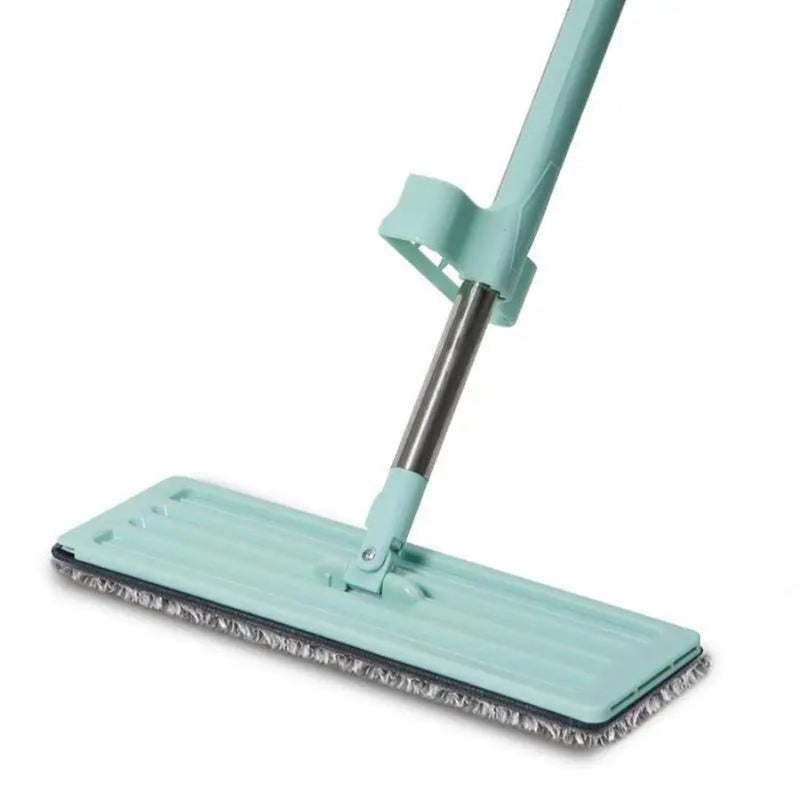 Hands Free Wash Squeeze Mop with 2 Microfiber Pads - Cupindy