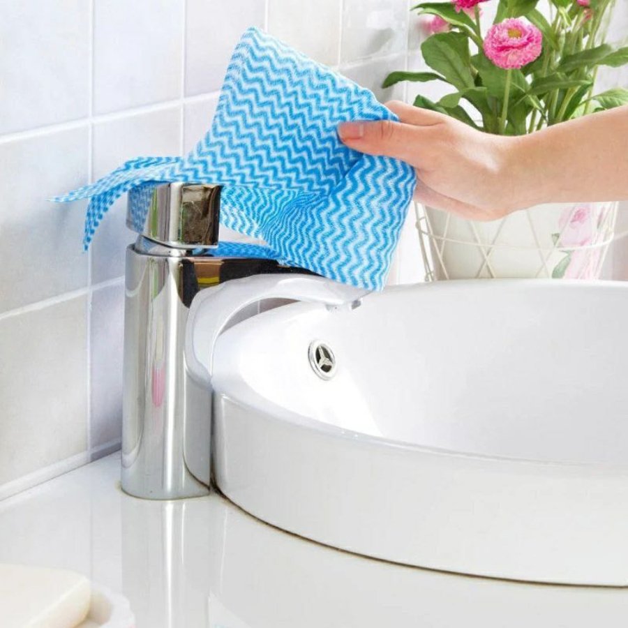 Heavy Duty Wipes Roll, Pack of 50 Sheets - Cupindy