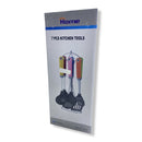 Home Set of 6 Pieces Kitchen Cooking Utensils Set with Holder - M218 - Cupindy