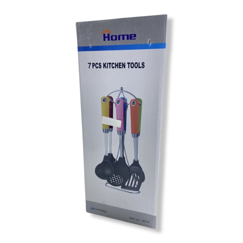Home Set of 6 Pieces Kitchen Cooking Utensils Set with Holder - M218 - Cupindy