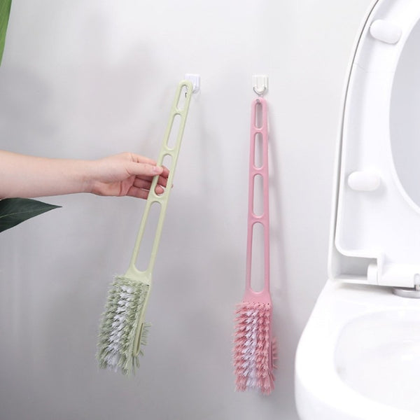 Household Bathroom Long Handle Plastic Cleaning Brush - Cupindy