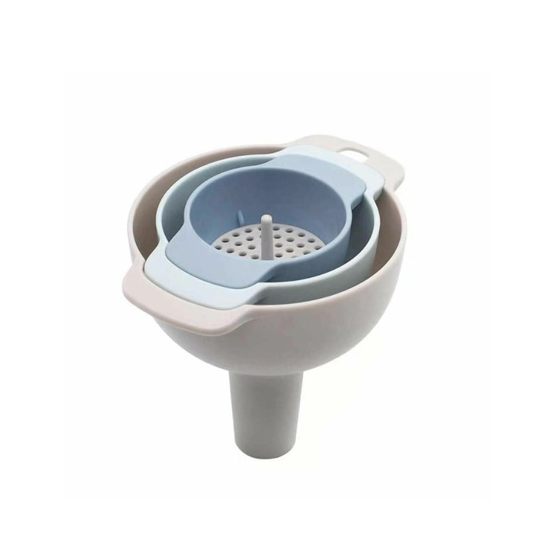 Household Filter Multi-function Funnel Set Oil Hopper Filter Oil Can Sub-packaging Plastic Funnel Kitchen Tools - Cupindy