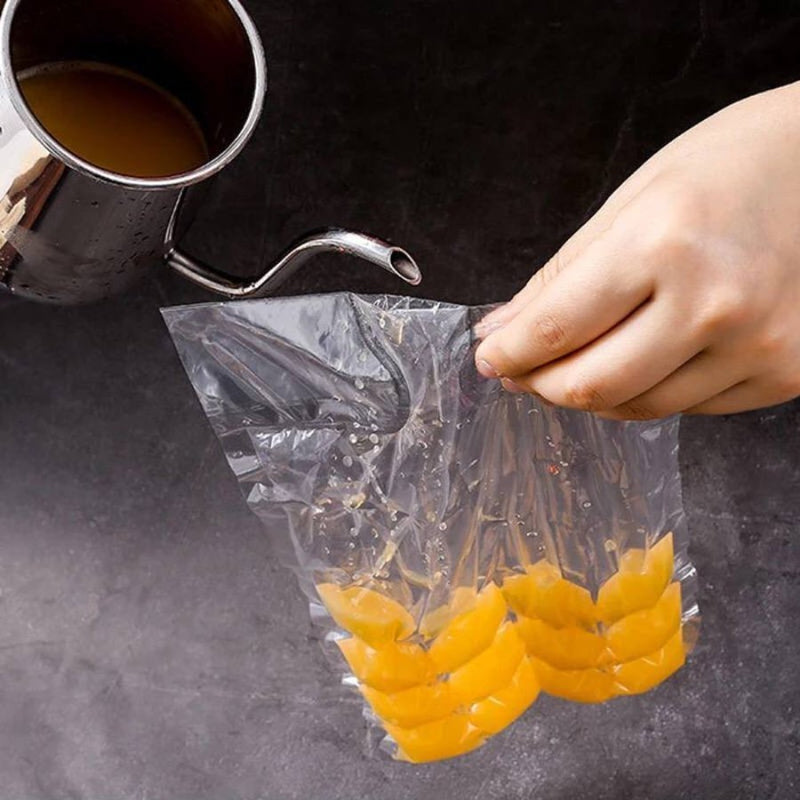 Ice Cube Bags Disposable, Ice Cube Mold Trays Self-Seal Faster Freezing Maker (10pcs, 240 Ice Cubes) - Cupindy