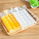 Ice Cube Bags Disposable, Ice Cube Mold Trays Self-Seal Faster Freezing Maker (10pcs, 240 Ice Cubes) - Cupindy
