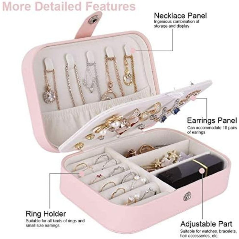 Jewelry Box Necklace Ring Storage Organizer - Cupindy