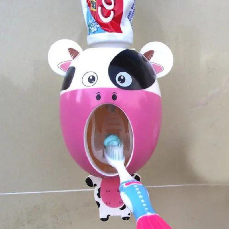 Kids Cute Cartoon animals Design Toothpaste Dispenser - Cupindy