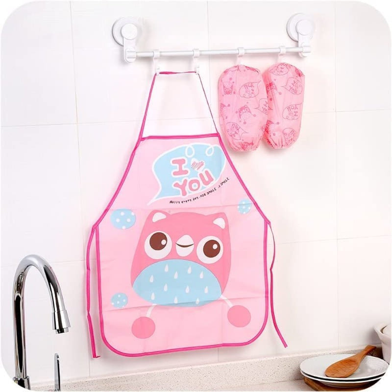 Kids Waterproof Aprons and Arm Sleeves - Cupindy