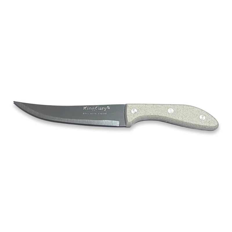 King Gary Stainless Steel Fruit Knife With Plastic Handle - 25 cm - Cupindy