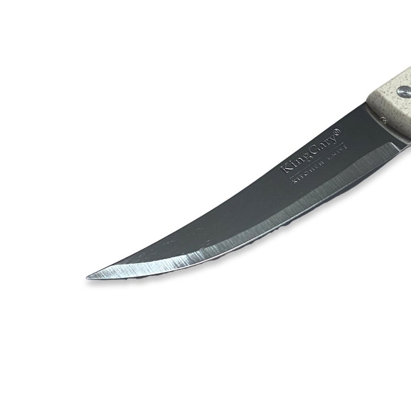 King Gary Stainless Steel Fruit Knife With Plastic Handle - 25 cm - Cupindy