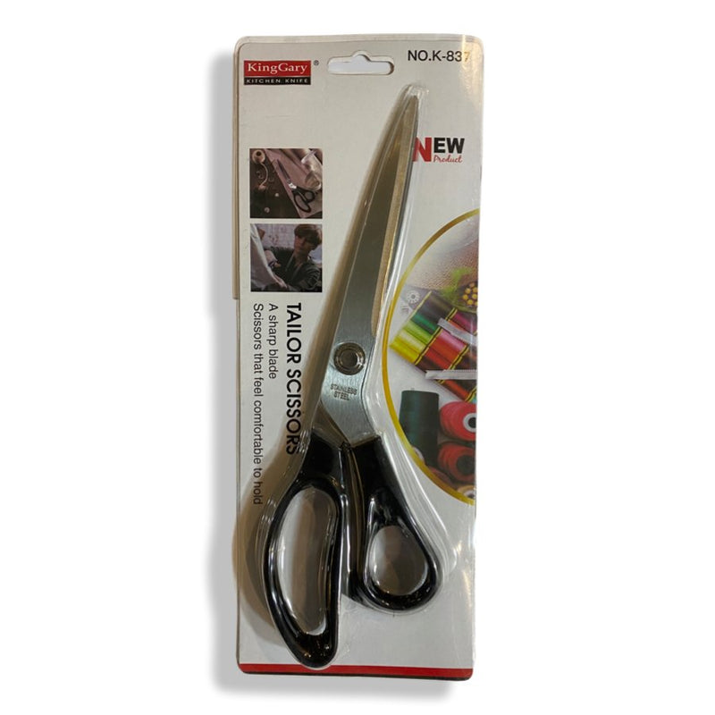 King Gary Stainless Steel Long Tailor Scissor - 27 cm - Cupindy