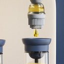 Kitchen 2 in 1 Silicone Oil Dropper - 180 ml - Multi Colors - 1 Piece - Cupindy