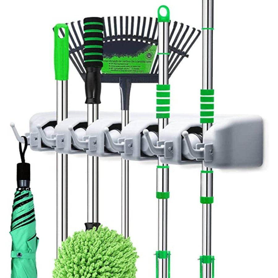 Kitchen Broom Holder - Multi Colors - Cupindy
