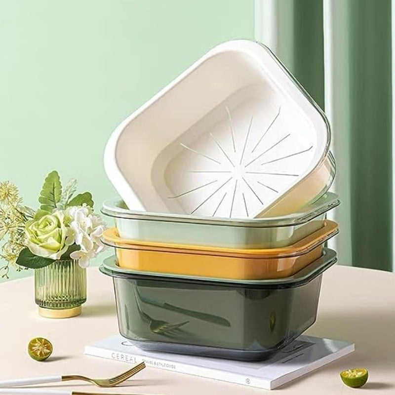 Kitchen Double Layer Rectangular Shape - Cupindy