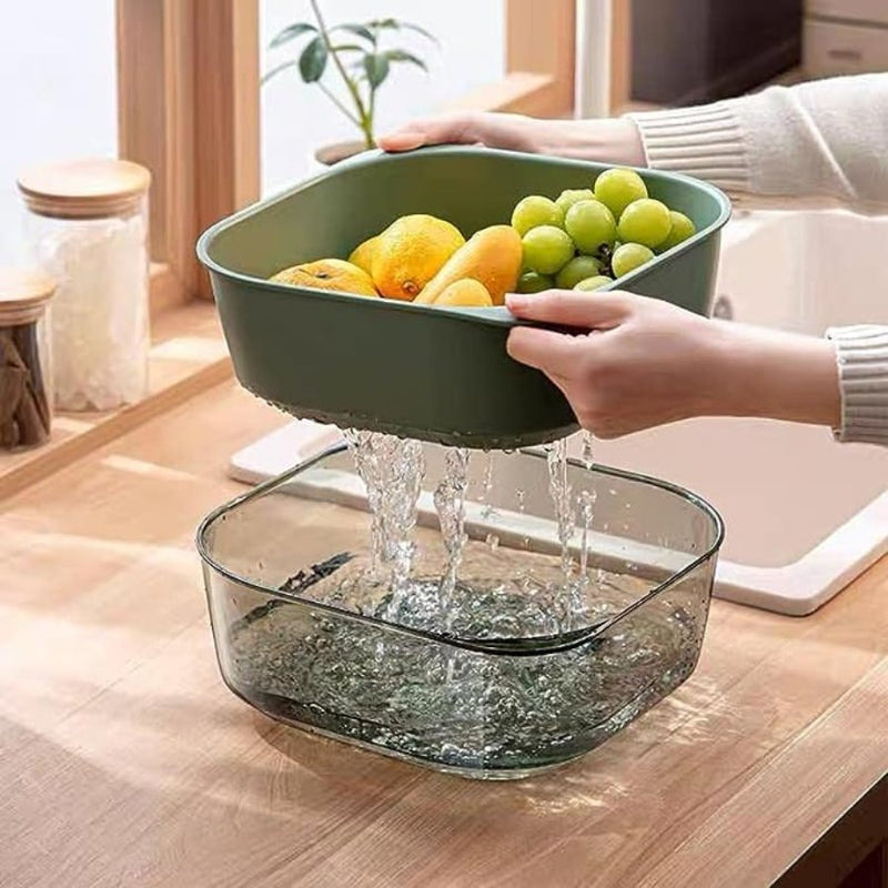 Kitchen Double Layer Rectangular Shape - Cupindy
