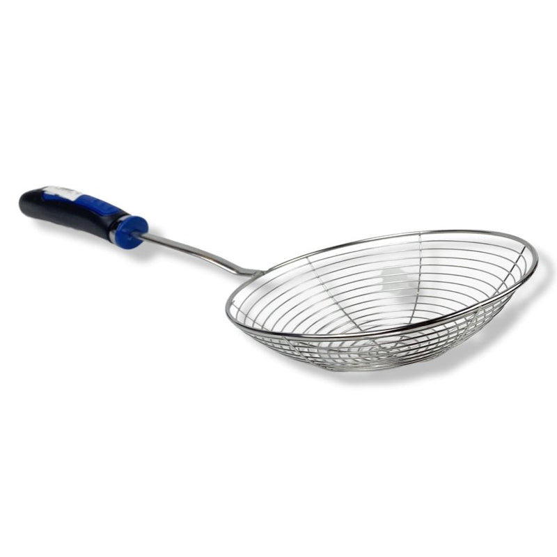 Kitchen Stainless Steel Colander, With Plastic Handle, Small - Cupindy