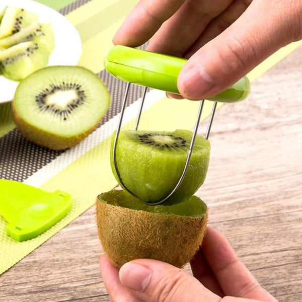 Kiwi Peeler With Small Plastic Knife - Multi Colors - Cupindy