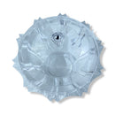 Large Acrylic Serving Bowl With Cover Star Shape 25 cm - Cupindy