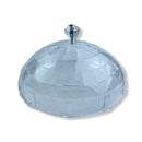 Large Acrylic Serving Bowl With Cover Star Shape 25 cm - Cupindy