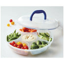 LOCK & LOCK - Easy Essentials Food Storage Container With Dividers - HSM954C - Cupindy