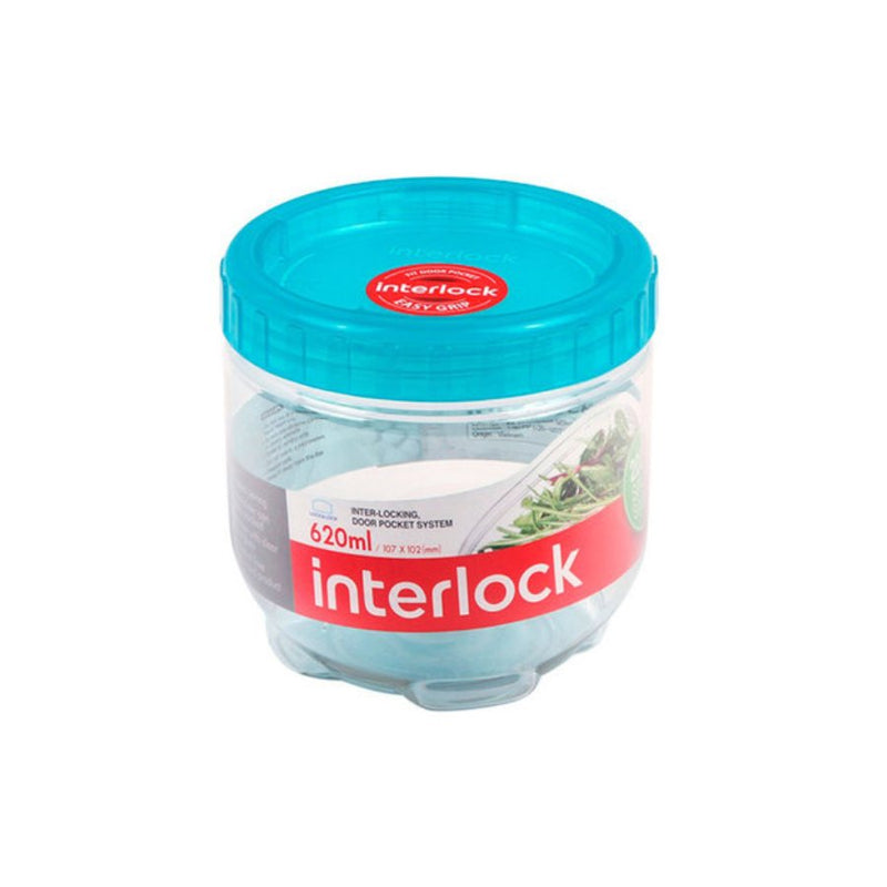 Lock & Lock, Plastic Interlock Food Storage Container, INL401, 620 ml - Cupindy