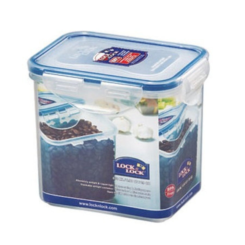 Lock & Lock, Plastic Stackable Airtight Food Storage Container, HPL808, 850ml - Cupindy