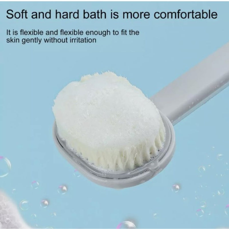 Long Shower Soft Brush With Gel Tank - Cupindy