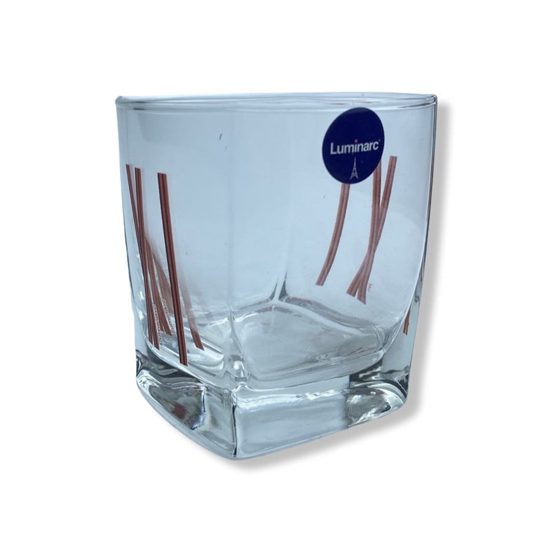 Luminarc Sterling Oxford Red Set of 6 Pieces Drinkware Cups, 300 ml - Cupindy