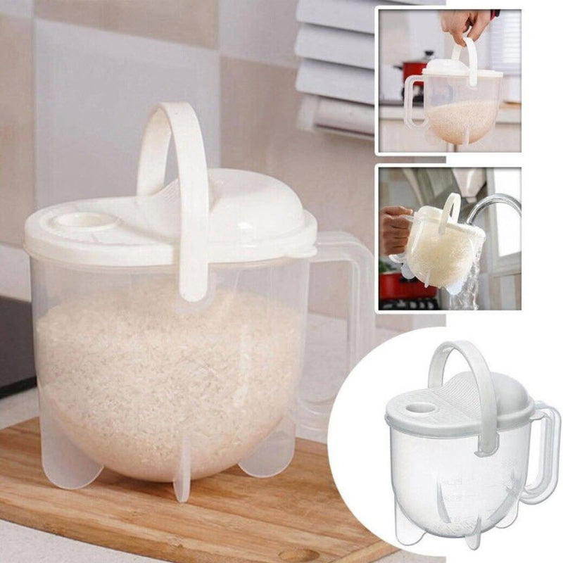 LYTH Plastic Rice Washing Flask - Cupindy