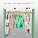 Magic Space Saving Clothes Plastic Hanger - Multi Colors - Cupindy