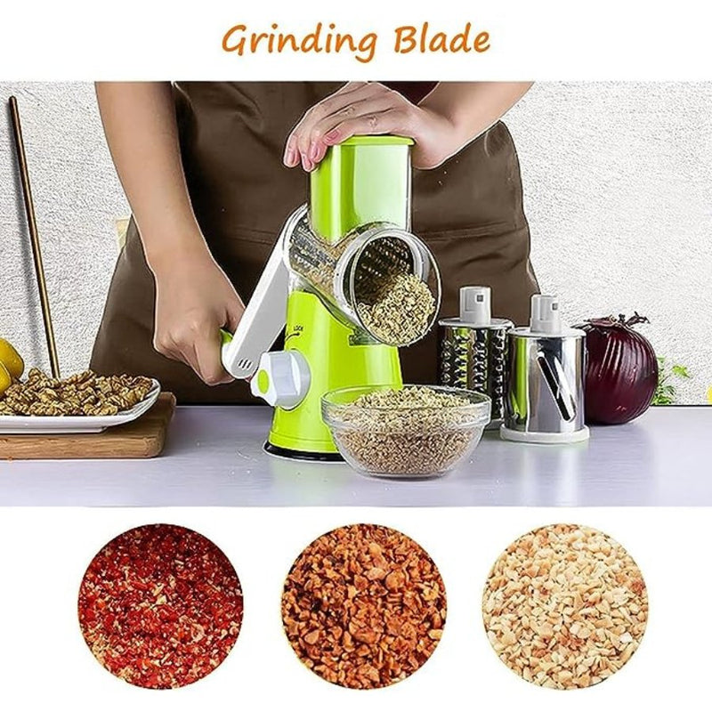 Manual Slicers - Multifunctional Manual Vegetable Spiral Slicer Chopper - Cupindy