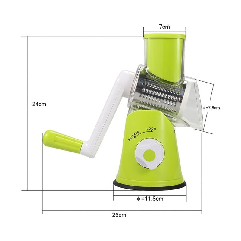 Manual Slicers - Multifunctional Manual Vegetable Spiral Slicer Chopper - Cupindy