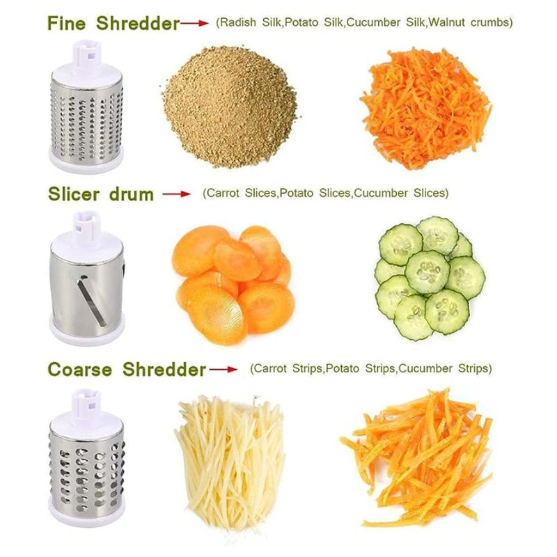 Manual Slicers - Multifunctional Manual Vegetable Spiral Slicer Chopper - Cupindy