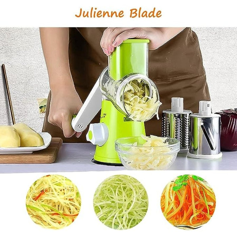 Manual Slicers - Multifunctional Manual Vegetable Spiral Slicer Chopper - Cupindy
