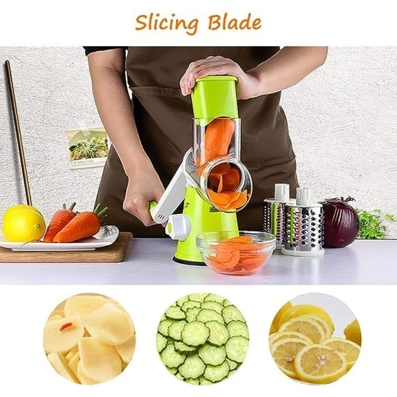 Manual Slicers - Multifunctional Manual Vegetable Spiral Slicer Chopper - Cupindy