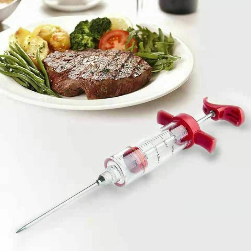 Marinada Meat And Chickens Injector With Stainless Steel Needle - Cupindy