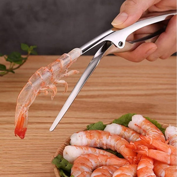 Master Chef Stainless Steal Shrimp Peeler, Silver - Cupindy