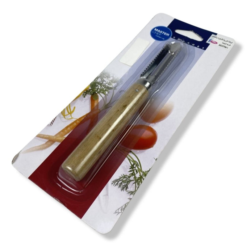 Master Chef Stainless Steel Corer With Wooden Handle - Cupindy