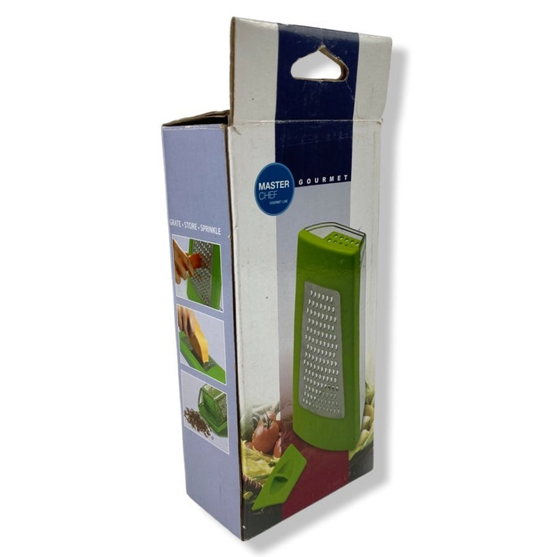 Master Chef Stainless Steel Grater with Plastic Store Container - Cupindy