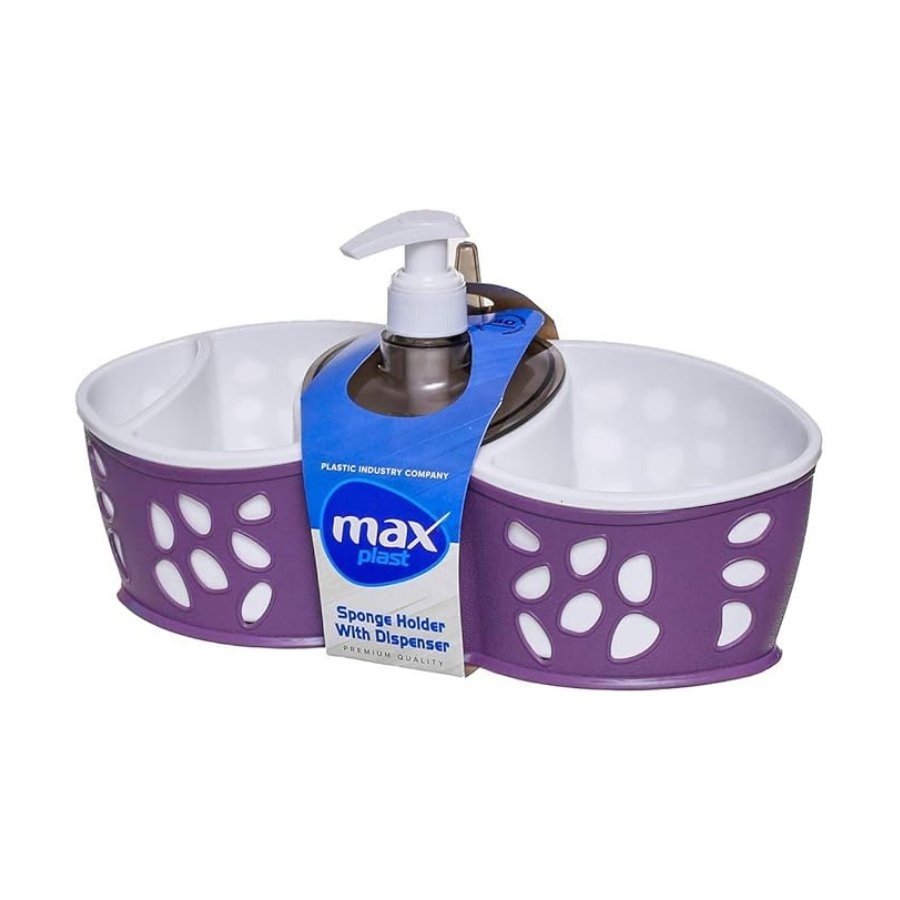 Maxplast Dish Sponge Holder and Dispenser - Multi Colors - Cupindy