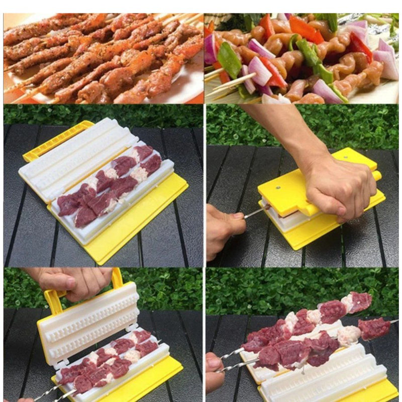 Meat Skewer Machine Meat String Device - Cupindy