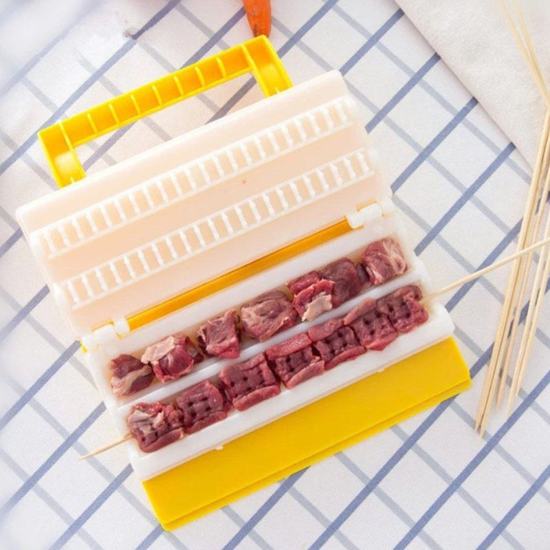Meat Skewer Machine Meat String Device - Cupindy
