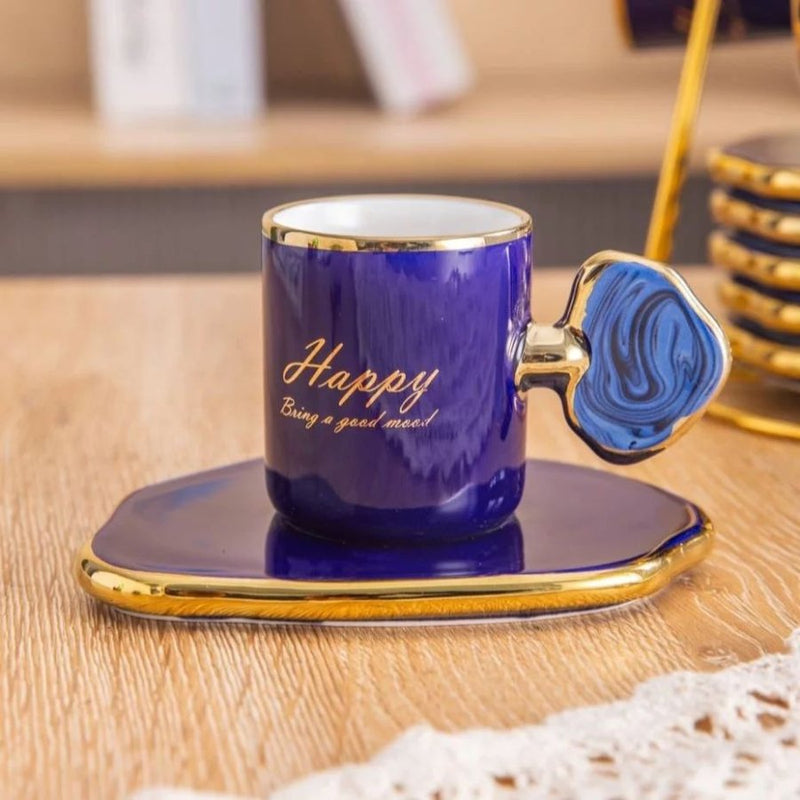 Mercurya Porcelain Coffee Set 13 PCs - Cupindy