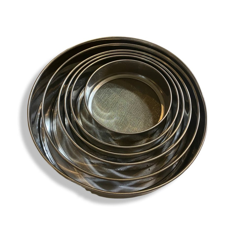 Mesh Sieves, Round Flour Sieve Strainers Set of 6 Pieces - Cupindy